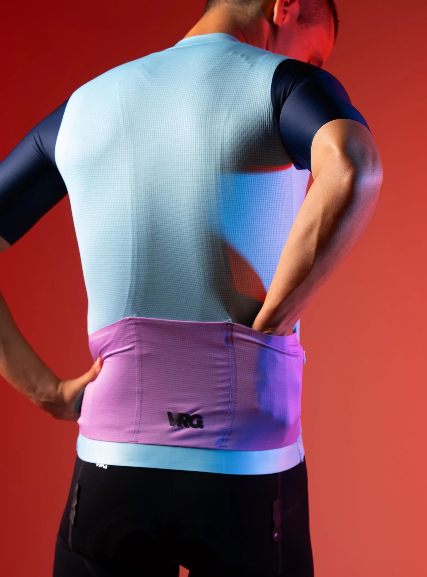 138 VRG JERSEY NAVY/CELESTE/LILAC - MEN - Image 3